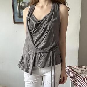 Italian Brand Asymmetrical Top